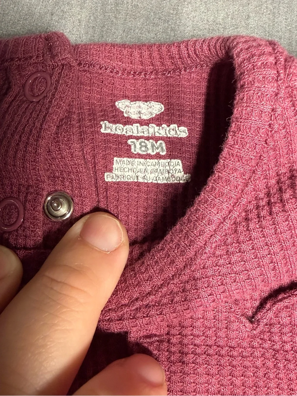 Koala Kids mauve pink